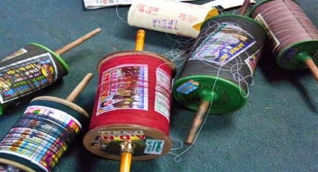 Khabar Odisha:Huge-quantity-of-Chinese-Manja-yarn-seized-in-Cuttack