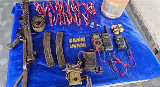 Khabar Odisha:Huge-quantity-of-Maoist-explosives-seized-from-the-forest