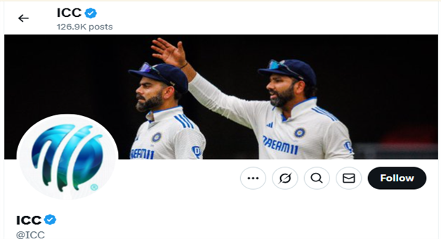 Khabar Odisha:ICC-gives-tribute-to-rohit-and-virat-to-change-his-X-account--wallpaper