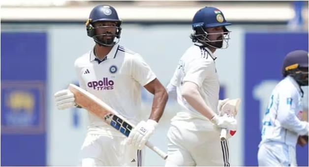 Khabar Odisha:IND-vs-SL-1st-Test-Devdutt-Padikkals-Historic-Century--Day-1-Highlights