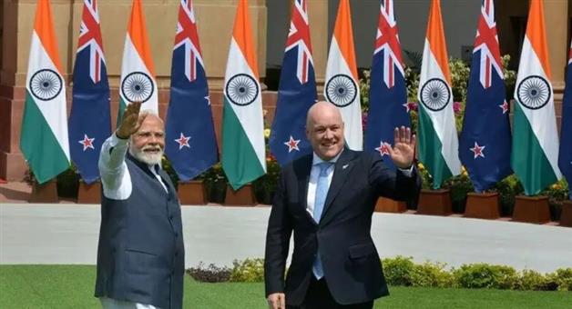 Khabar Odisha:INT-PM-Modi-NewZealand-Visit-Luxon