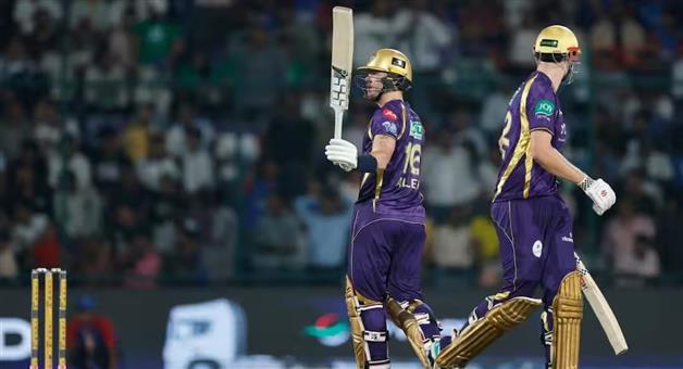 Khabar Odisha:IPL-2026-KKR-Crush-Delhi-Capitals-Finn-Allen-Smashes-Historic-Century-in-4th-Consecutive-Win