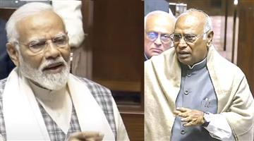 Khabar Odisha:In-his-farewell-speech-Kharge-said---no-one-retires-in-politics-praised-by-PM-Modi