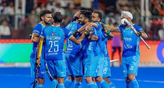 Khabar Odisha:India-advances-to-the-Asian-Cup-final-thrashing-China-7-0-in-a-one-sided-match