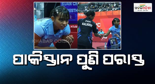Khabar Odisha:India-beat-Pakistan-women-table-tennis-match-in-Asian-Games-2026