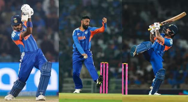 Khabar Odisha:India-registered-their-biggest-win-in-the-T20-World-Cup-defeating-Namibia-by-93-runs