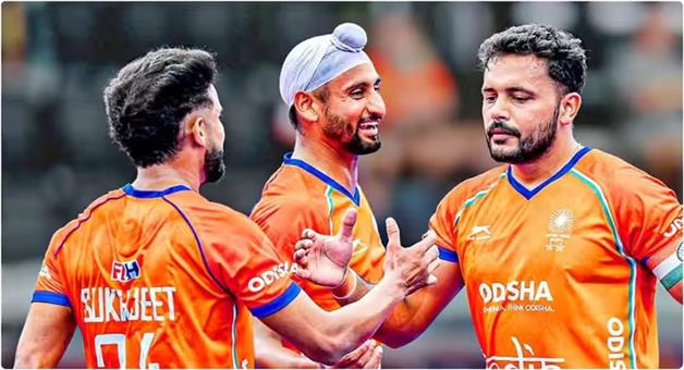 Khabar Odisha:India-vs-Wales-Hockey-World-Cup-2026-India-Wins-3-1-on-Independence-Day