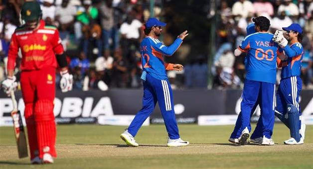 Khabar Odisha:India-vs-Zimbabwe-3rd-T20I-Highlights-India-Complete-3-0-Series-Sweep-with-35-Run-Win