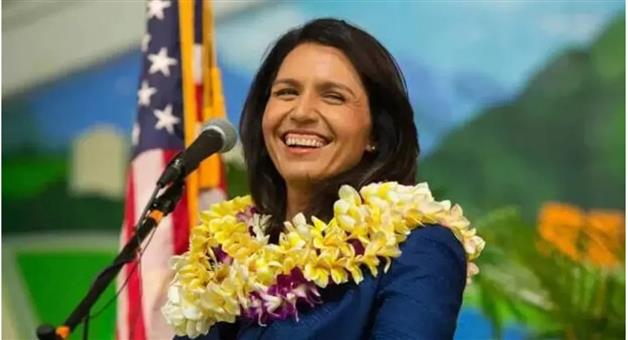 Khabar Odisha:Indian-origin-Tulsi-Gabbard-has-immense-faith-on-Bhagavad-Gita