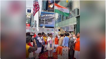 Khabar Odisha:International-Indias-Independence-celebration-at-iconic-Times-Square-in-New-York