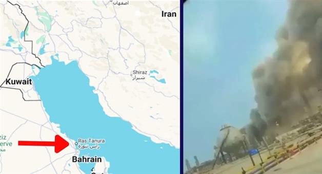 Khabar Odisha:Irans-attack-on-Saudi-Arabias-largest-oil-company-Aramco-all-smoke-after-drone-attack