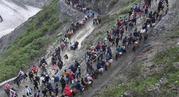 Khabar Odisha:Jammu-Amarnath-yatra-32313-pilgrims-visit-holy-cave-in-two-days