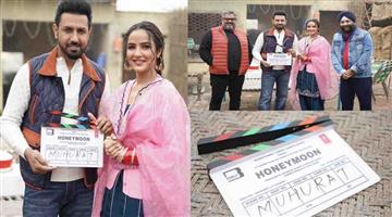 Khabar Odisha:Jasmine-Vasins-Punjabi-film-Honeymoon-to-be-released-soon-Gippy-Grewals-wife