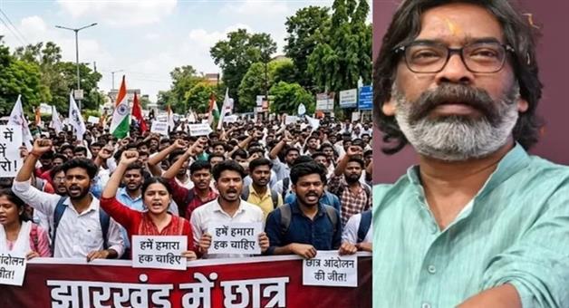 Khabar Odisha:Jharkhand-JSSC-CGL-Exam-Cancelled-CM-Hemant-Soren-Announces-Major-Decision-After-Protests