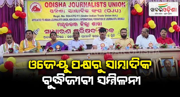 Khabar Odisha:Journalist-Intellectual-Conference-on-behalf-of-OJU