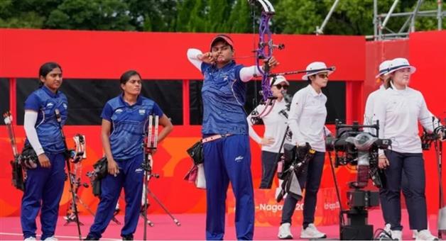Khabar Odisha:Jyothi-Parneet-and-Chikhita-won-gold-for-India-in-Asian-Games-2026