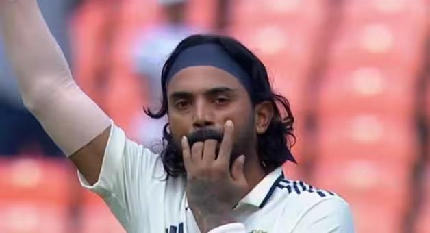 Khabar Odisha:KL-Rahul-scores-century-at-home-after-9-years-Indias-position-is-strong