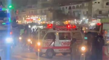 Khabar Odisha:Karachi-Terror-Attack-8-Killed-In-Suicide-Blast-Near-Rangers-HQ
