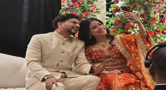 Khabar Odisha:Kuldeeps-engagement-with-childhood-friend-Bansika