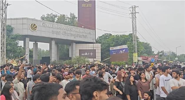 Khabar Odisha:LPU-protest-highway-cleared-as-LPU-suspends-classes