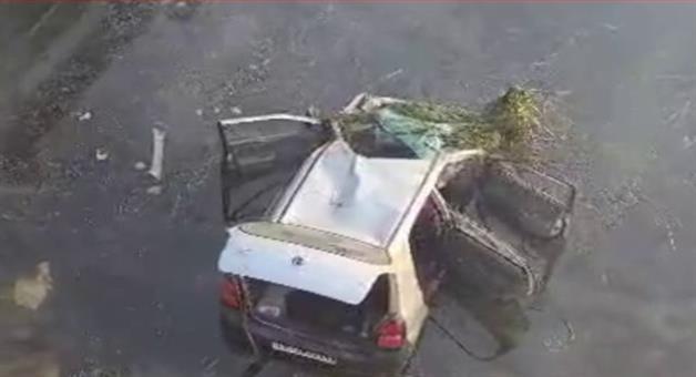 Khabar Odisha:Lakhimpur-Kheri-accident-car-falls-into-river-five-dead