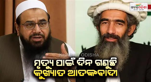 Khabar Odisha:Lashkar-e-Taiba-Co-founder-and-Hafiz-saeed-cloes-aid-Amir-Hamza-critically-injured-and-hospitalized