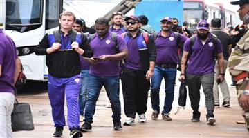Khabar Odisha:Legends-cricketers-arrive-in-Bhubaneswar-players-taken-to-hotel-amid-tight-security-from-airport