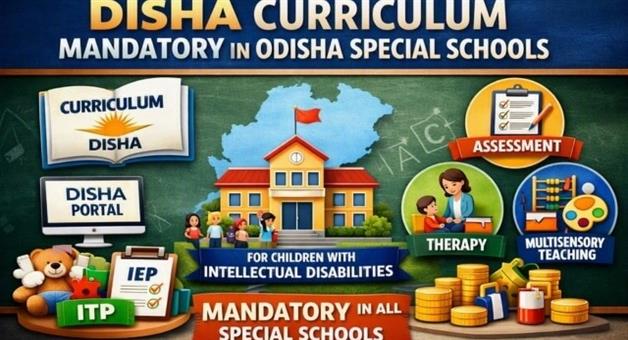 Khabar Odisha:Major-Reform-Odisha-Enforces-DISHA-Curriculum-Across-Government-Aided-Special-Schools