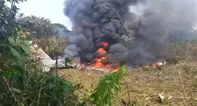 Khabar Odisha:Major-Tragedy-in-Colombia-Army-Aircraft-Crashes-Over-100-Personnel-On-Board