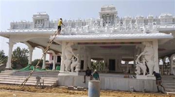 Khabar Odisha:Man-fulfills-wifes-dream-builds-temple-worth-Rs-7-crore-in-Odishas-Jajpur