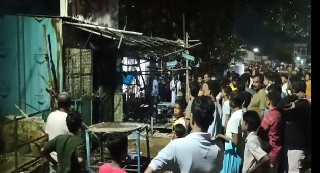 Khabar Odisha:Massive-fire-in-shop