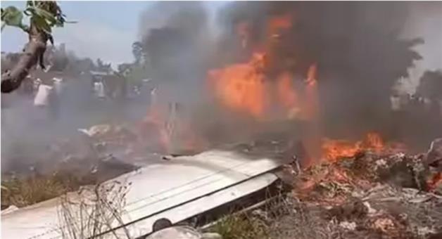 Khabar Odisha:Military-plane-crash-in-Congo-kills-14-including-two-senior-officers