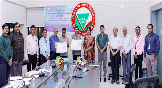 Khabar Odisha:MoU-signed-between-SOA-and-IGNOU-for-joint-educational-programs