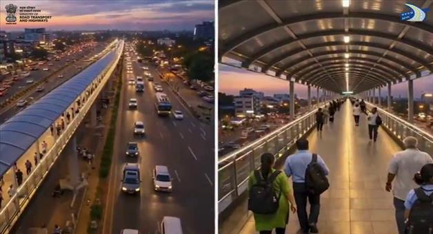 Khabar Odisha:NHAIs-big-step-towards-road-safety-in-the-capital-Skywalk-to-be-constructed-from-Palasunii-to-Rasulgarh