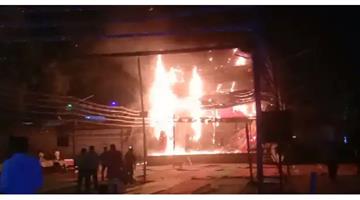 Khabar Odisha:Nation-Fire-broke-out-due-short-circuit-in-Ramlila-in-Etawah-stampede-after-seeing-the-flames