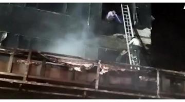 Khabar Odisha:Nation-Gujarat-hotel-catches-fire-as-27-people-rescued-safely