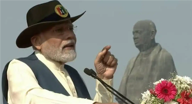 Khabar Odisha:National-Unity-Day-2026-PM-Modi-Gujarat-Visit-Naxal-Free-India-Show