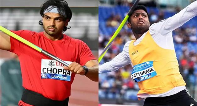 Khabar Odisha:Neeraj-Chopra-Misses-Gold-by-9cm-Finishes-Second-Behind-Rumesh-Pathirage-at-Lausanne-Diamond-League