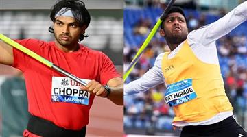 Khabar Odisha:Neeraj-Chopra-Misses-Gold-by-9cm-Finishes-Second-Behind-Rumesh-Pathirage-at-Lausanne-Diamond-League