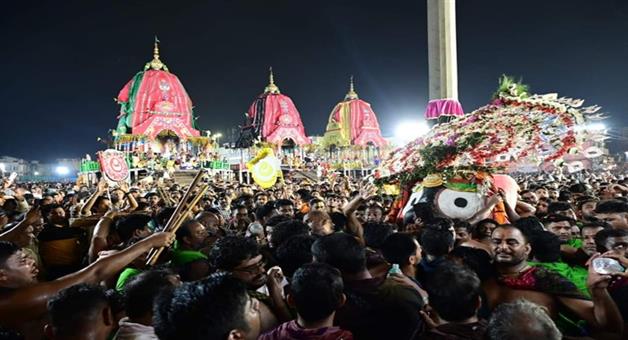 Khabar Odisha:Niladri-bije-rituals-observed-of-lord-jagannath-in-puri-8th-july-2025
