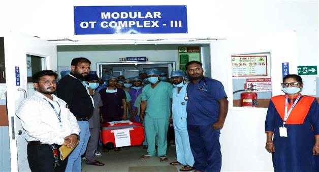 Khabar Odisha:ORGAN-RETRIEVED-FROM-BRAIN-DEAD-PATIENT-AT-SUM-HOSPITAL-FOR-FOURTH-TIME
