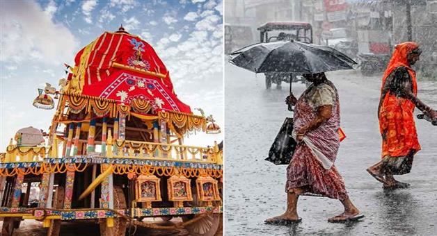 Khabar Odisha:Odisha-Weather-Update-Low-Pressure-to-Trigger-Heavy-Rainfall-Across-Odisha-During-Rath-Yatra