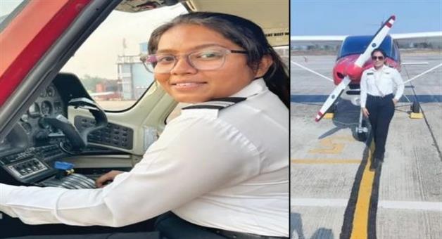 Khabar Odisha:Odisha-girl-Sonalika-becomes-a-commercial-pilot