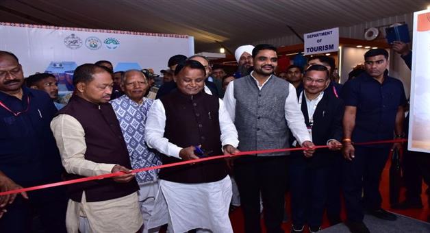 Khabar Odisha:Odisha-is-moving-ahead-in-the-industrial-sector-Chief-Minister-inaugurates-OMC-Pavilion-in-Rourkela