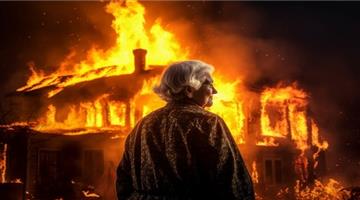 Khabar Odisha:Old-woman-went-to-farm-returned-home-burnt-to-ashes-because-you-will-be-surprised