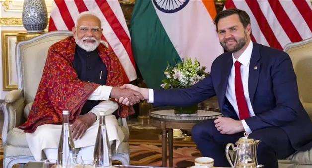 Khabar Odisha:PM-Modi--US-VP-JD-Vance-Talk-on-Phone-Discuss-Strategic-Ties