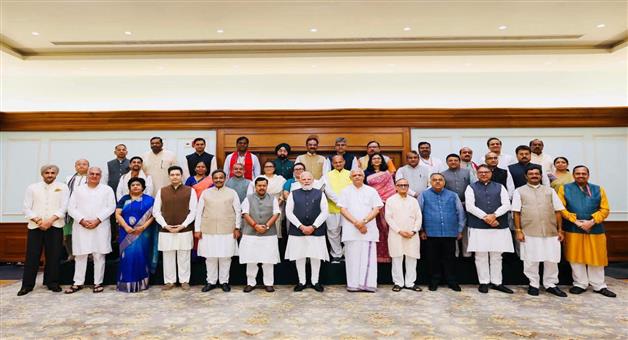Khabar Odisha:PM-Modi-Interacts-with-Newly-Elected-Rajya-Sabha-MPs-Emphasizes-Nation-First-Approach