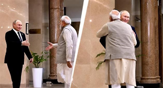 Khabar Odisha:PM-Modi-Meets-Putin-at-SCO-Summit-Calls-for-End-of-War-in-Ukraine