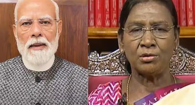 Khabar Odisha:PM-Modi-Praises-President-Murmus-Independence-Day-Eve-Address