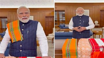 Khabar Odisha:PM-Modi-Shares-New-Video-on-Instagram-Urges-Citizens-to-Support-Swadeshi-and-Local-Weavers